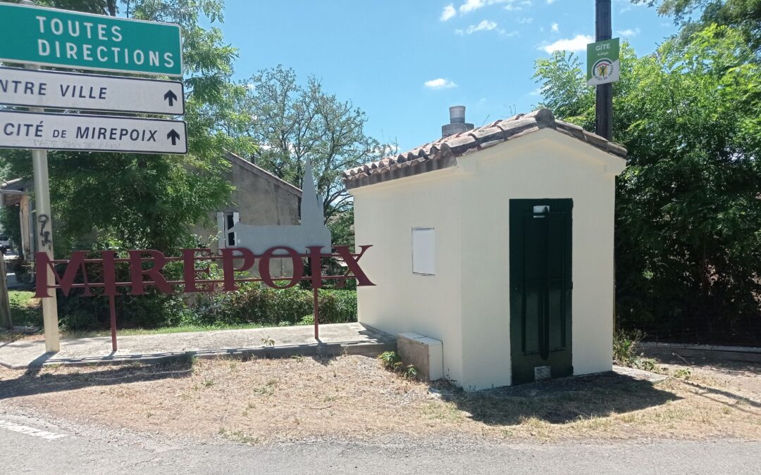 LOCAL TAGUÉ REPEINT