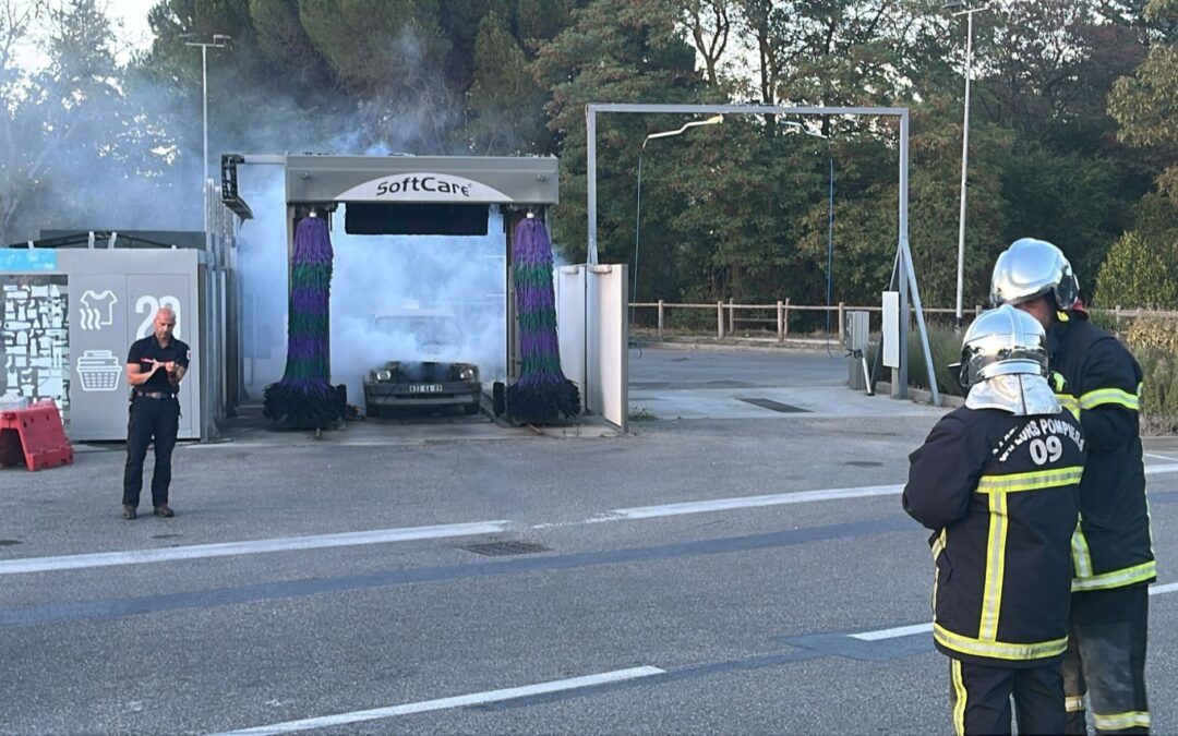 EXERCICE MENSUEL DES POMPIERS DE MIREPOIX